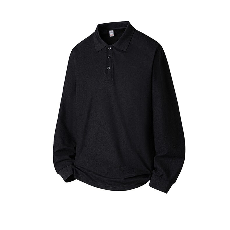 B221美式ins高街大众修身翻领polo衫长袖T恤SY2560-特P20控49，男装T恤，电商B221