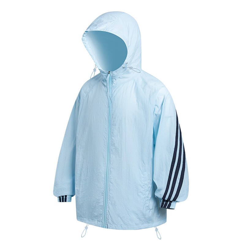 夏季中性风高品质50D尼龙皱时尚纯色防晒衣DSA157B-F7733-P55，男装防晒衣，电商A157B