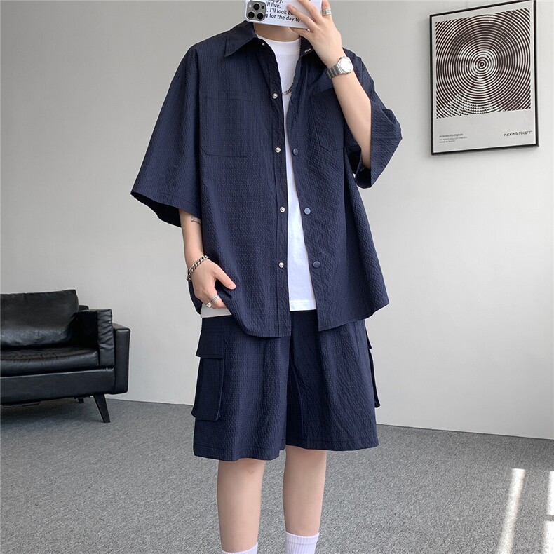 TZ25116-P52特批-控88大码工装机能套装速干两件套,男装休闲套装,电商D232