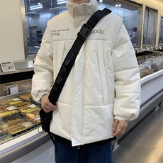 秋冬季设计感马甲工装加厚外套小众袖子可拆卸两穿棉服W6537-P95，男装棉衣，星座512-2
