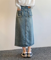 推荐时尚毛须边牛仔裙，其它，天使公主