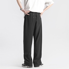 2025新款马吉拉冰丝弯刀休闲长裤大码M~4XLXZ604-KG72-P50控68，男装休闲裤，星座604