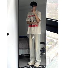 自拍图牛仔裤直筒B342-JW111-特P35，男装牛仔裤，电商B342