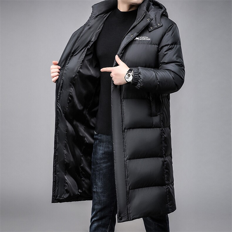 B365精品中长款男士90鸭绒羽绒服主推款大货稳定长期款,男装羽绒服,钱塘207-3