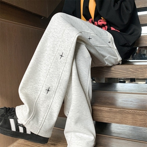 抖音直播 刺绣休闲长裤 CK19-特p39 加绒款CK19JR-特p45图片