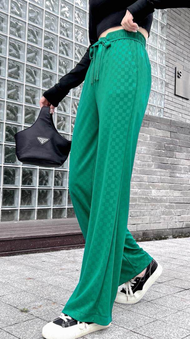 夏季垂感直筒裤，其它，雪莉·金