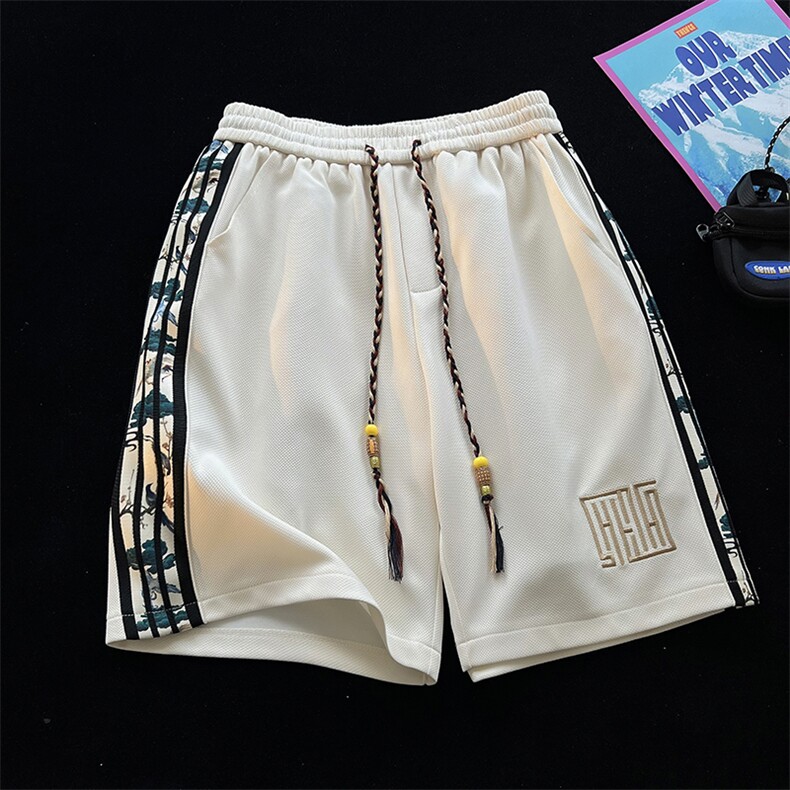 高性价比高品质男士风拼接短裤适合抖音直播C208A-6803,男装牛仔裤,电商C208A