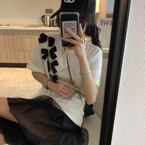蝴蝶结t，女装，XTZ style