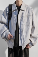 JK8867-P78L-9XL2025秋冬新款大码翻领夹克外套控138，男装夹克，星座109