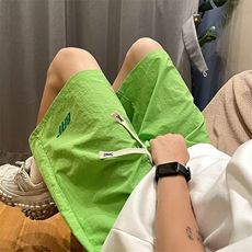 多巴胺粉色速干短裤男夏季薄款中裤子宽松休闲运动五分裤KD53，男装休闲裤，星座1116A-1（原606A）
