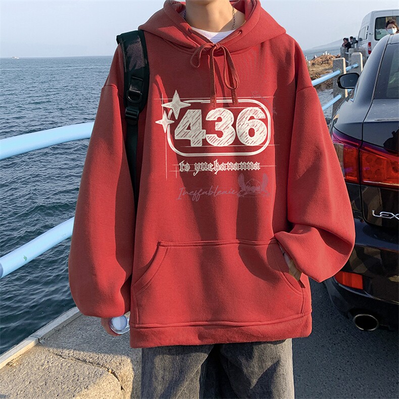 抖音供货、复合重磅360克现货连帽卫衣宽松D223A-WY2385-特P35,男装卫衣,电商019-1