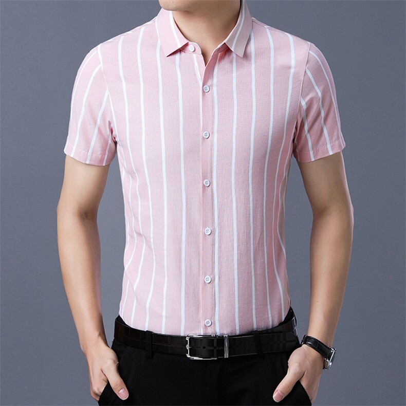 B2262021年夏季新款男式短袖衬衫男商务休闲高端男装,男装衬衫,电商B360