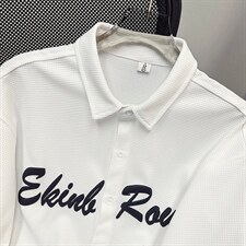 1中性华夫格大码M-5XL日系港风情侣七分袖衬衫男QCS7010P45控68，男装衬衫，星座226-2