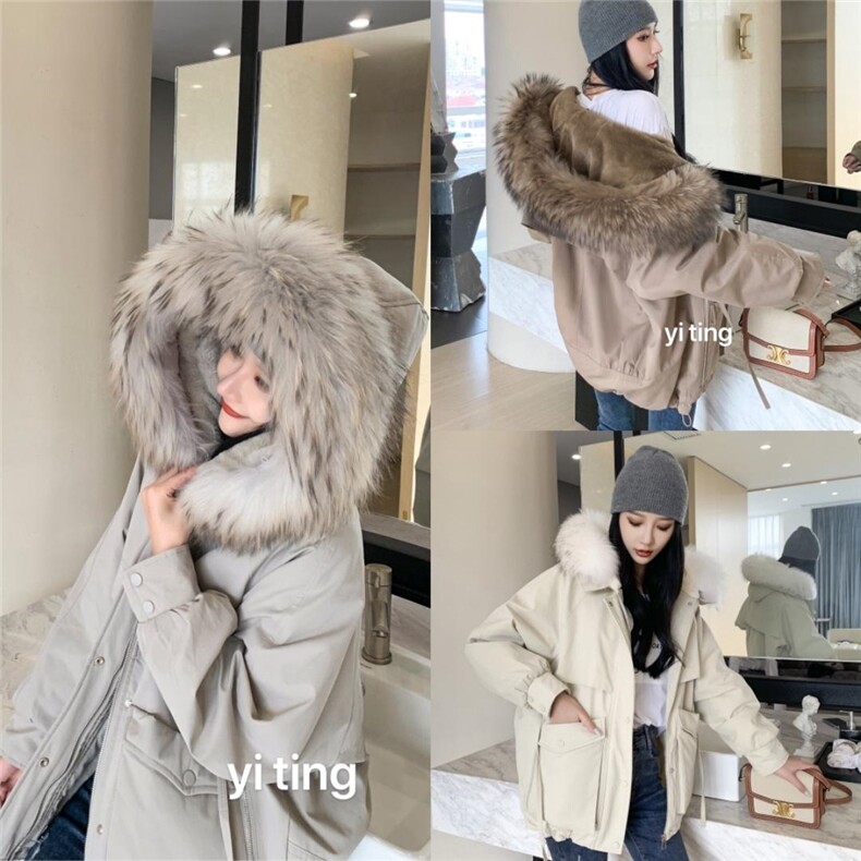 冬装主营派克服系系列独特的款式设计颜色新颖，其它，海荣·家