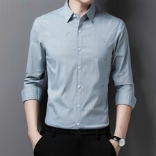 BF9312钱塘2020-2春秋款新款中年男士时尚休闲百塔衬衫货稳P63，男装衬衫，钱塘207-2