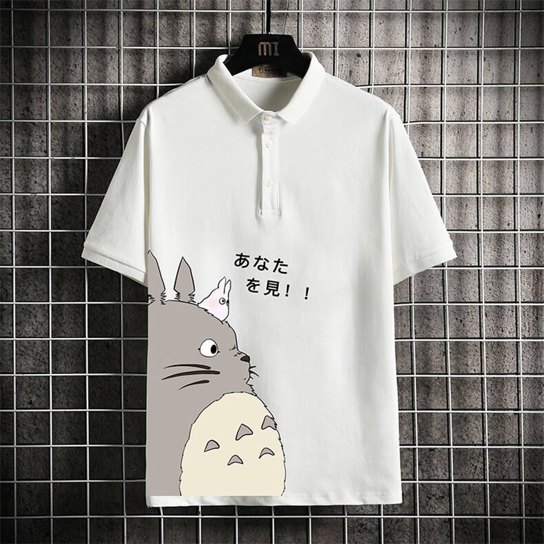 PL57150-P35 翻领短袖polo衫男大码胖子半袖t恤男有领保罗衫图片