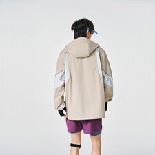 UPF50+有报告凉感轻薄透气宽松大码潮流防晒服DQC658-P48，男装防晒衣，电商B306