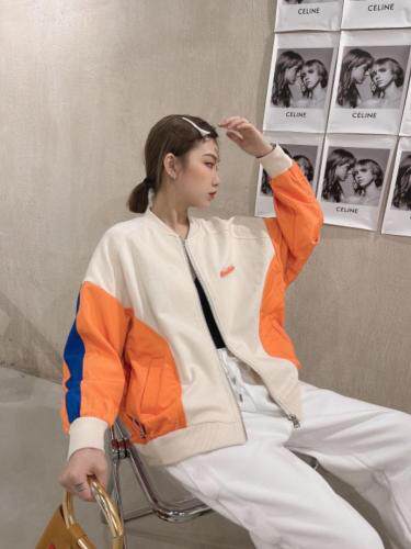 春季新款、撞色外套，女装，卡希·米