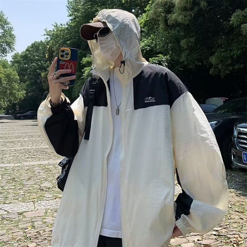 青春流行男夹克文艺潮外套山系防晒衣F77P38,男装夹克,星座1116-2