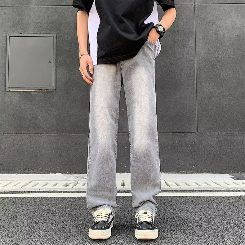 2024美式牛仔裤男款春季长裤潮T1697P40,男装牛仔裤,星座1116-2
