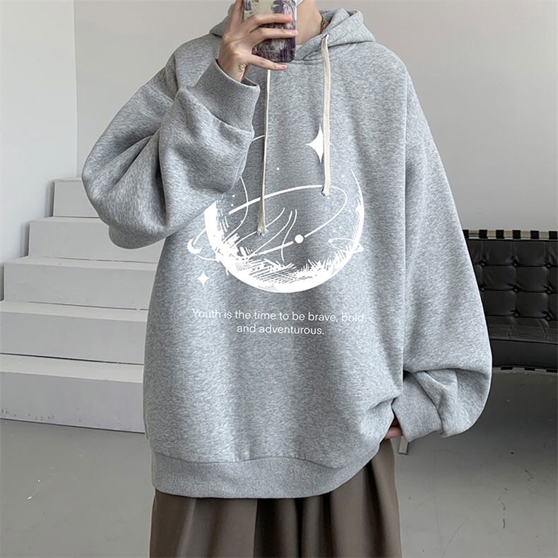 连帽卫衣男大码胖子帽衫大号运动服WY2457-P35,男装卫衣,电商A040