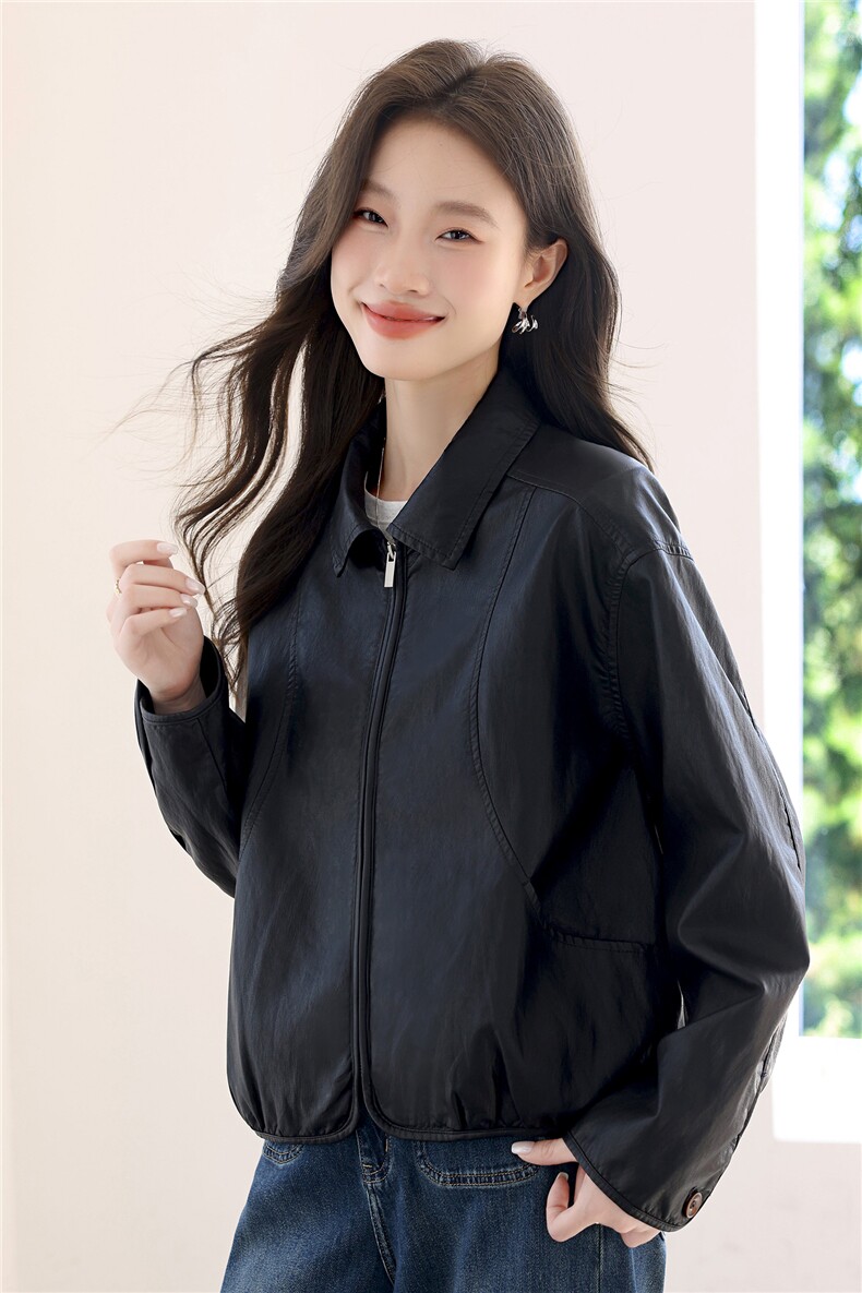 叶笙衣82513,女装皮衣,叶笙衣