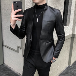 秋冬店主休闲夹克西装单西男士修身 西服 A236-XZ-166-P130图片