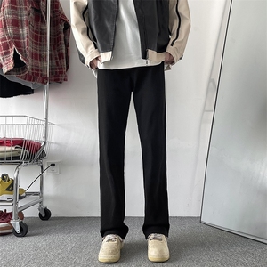 美式高街牛仔裤男 简约百搭休闲裤G1263/P41图片