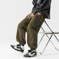 春季新款抖音品质现货做旧工装户外束脚休闲裤男ZK1993-特P38，男装休闲裤，电商A021