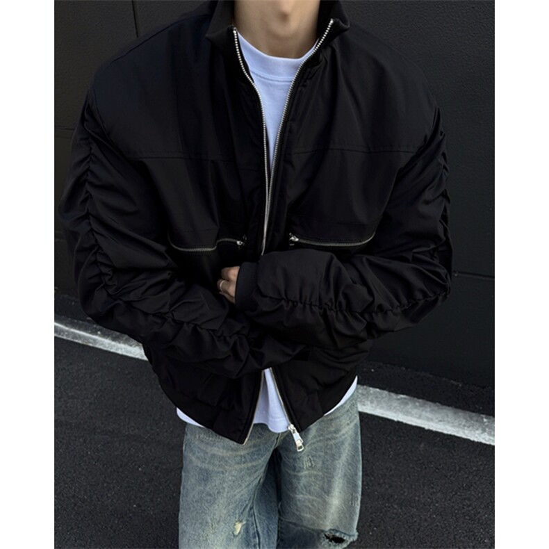 档口图BOMBER弯道廓形棉服短款棉衣DY2478-P110夹克DY2476-P90,男装棉衣,星座1213