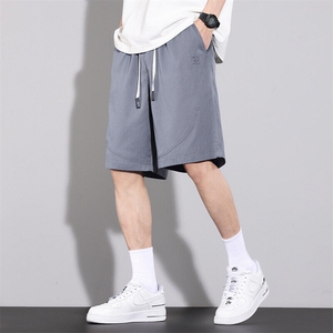 2025新款莱赛尔天丝休闲短裤男夏薄款宽松凉感五分裤DK2505-P35图片