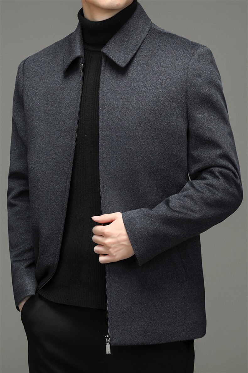 BW6673钱塘2020-2秋冬新款加厚中年男士休闲简约夹克外套P405,男装夹克,钱塘207-2