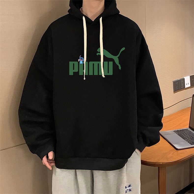 纯棉连帽卫衣男大码运动帽衫宽松薄WY2227-P35,男装卫衣,电商A040