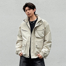 美式新款秋冬多口袋户外机能休闲棉衣外套A436-W990-P95138，男装棉衣，电商A436
