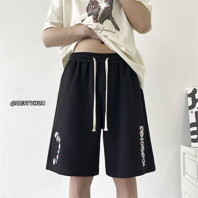 夏季新款港风大码五分裤M-5XL-DK2321-P30图片