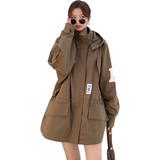 【现货】百搭派克外套251-606-P145-K198，女装风衣，浙宝189