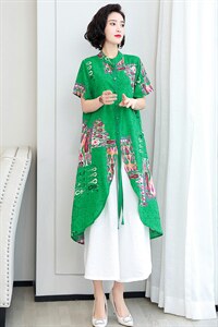 2021夏大码女装新款简约韩版时尚新潮清新气质宽松舒适休闲阔腿裤，女装休闲裤，魅衣本色