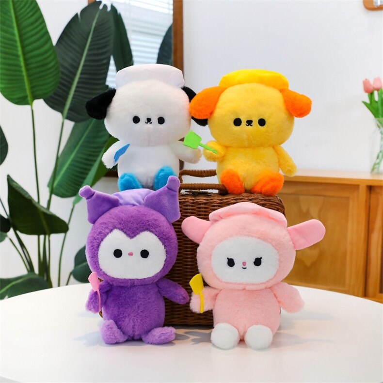厨娘系列，明亮毛绒玩具