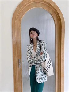 [现货]秋季新款   花西装外套图片