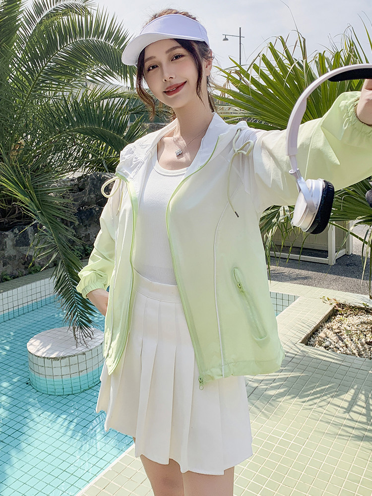 2026夏季新款防晒服短RF2C290-6832#-P85-K138,女装防晒衣,蝶眷