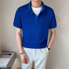 白色2022精神小伙修身polo衫男士短袖T恤PL512P48控价68，男装Polo衫，电商A108