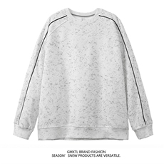 ！2025秋冬新款男士潮牌印花卫衣百搭长袖WY39特P35加绒45，男装卫衣，电商B220