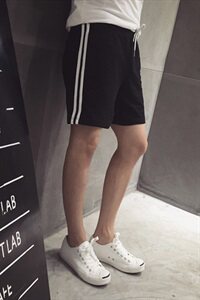 2021男士运动休闲裤热销男生三分裤夏季百搭短裤 K51 P35图片