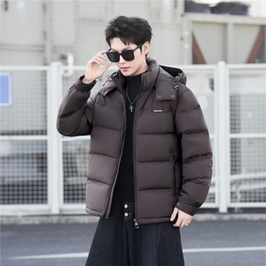 标90白鸭绒连帽加厚品牌款男装羽绒服冬季外套C317-Y686-P385图片