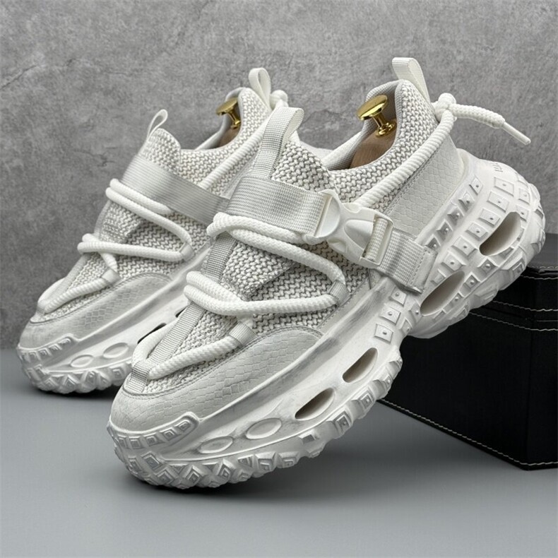 A1117-P275厚底增高老爹鞋男2025新款时尚百搭复古做旧休闲鞋，男鞋休闲鞋，星座1407-6