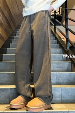 XZ616秋冬加绒加厚灯芯绒侧边折边复古休闲长裤TY1173P65控88，男装休闲裤，星座512A（原616）