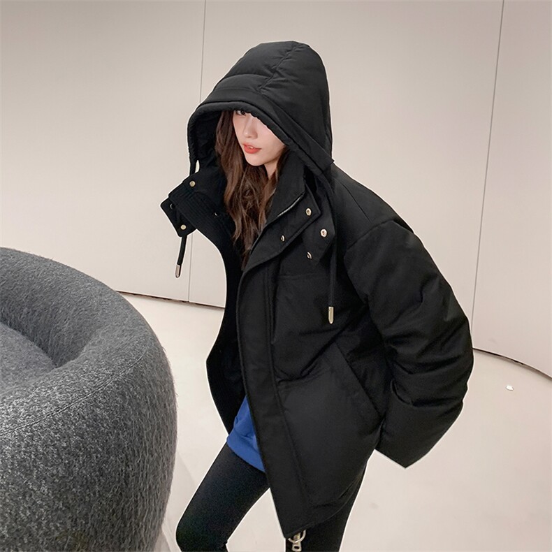 大货主推韩版羽绒服男士短款男女同款中青年创意加厚羽绒外套,男装羽绒服,钱塘723