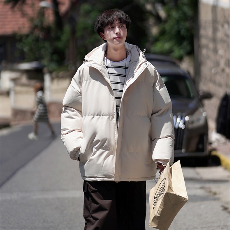 主推！ 五防面料棉衣连帽加绒加厚潮流棉服男 MY1277-特P70图片