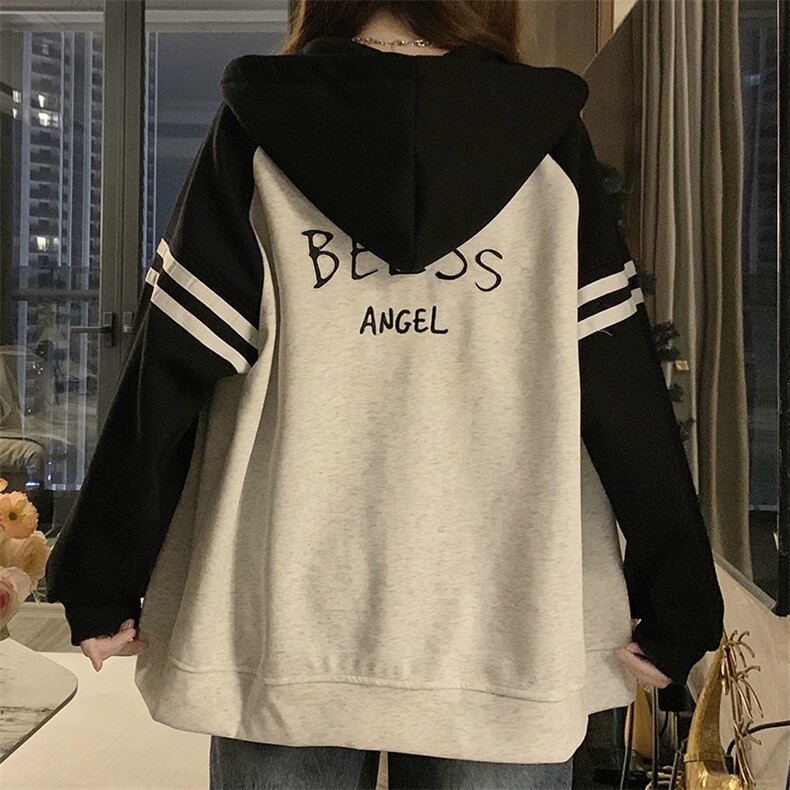 开学季秋季新款学院风学生工装外套女宽松棒球服夹克C408-85,男装夹克,星座911-2(原星座613-2）
