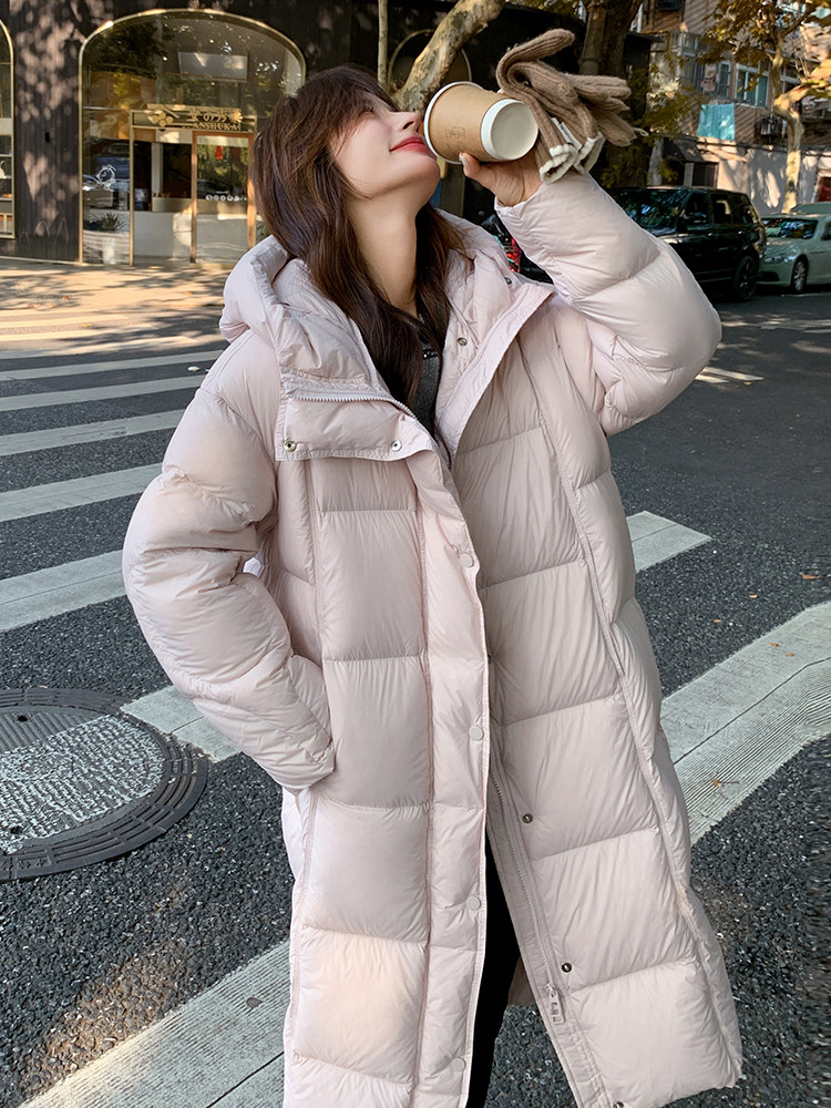 2025现货主推设计感新90白鸭绒长款羽绒服210-6356-P415-K598,女装羽绒服,浙宝210（原浙宝191）